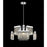 Avenue Lighting Broadway 8 Light 17" Chandelier, Polished Nickel