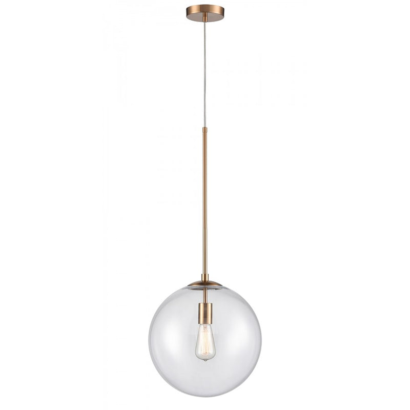 Avenue Lighting Delilah 1 Light 33" Pendant, Aged Brass - HF4201-AB