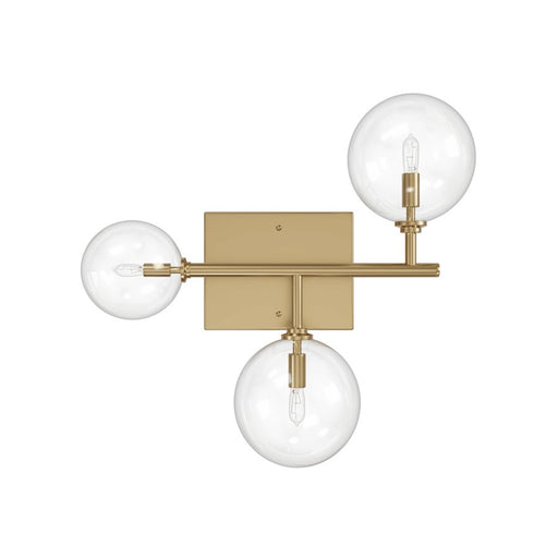 Avenue Lighting Delilah 3 Light 18" Wall Sconce, Aged Brass - HF4203-AB
