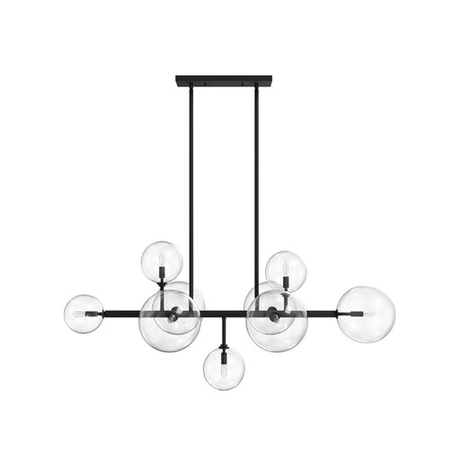 Avenue Lighting Delilah 9 Light 24" Chandelier, Black - HF4209-BK