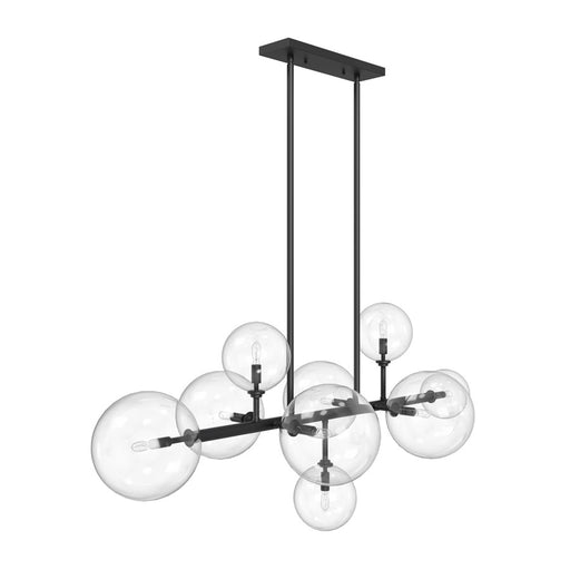 Avenue Lighting Delilah 9 Light 24" Chandelier, Black