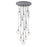 Avenue Lighting Delilah 16 Light 180" Pendant/Multi Port , Black - HF4266-BK