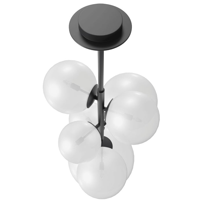 Avenue Lighting Delilah 7 Light 40" Pendant, Black