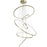 Avenue Lighting Aria LED 217" Pendant/Multi Port, Brass