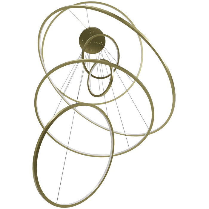 Avenue Lighting Aria LED 217" Pendant/Multi Port, Brass