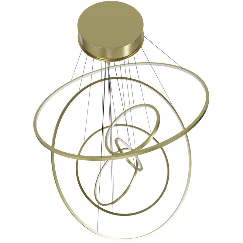 Avenue Lighting Aria LED 217" Pendant/Multi Port, Brass - HF4446-PB