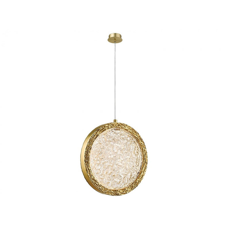 Avenue Lighting Bottega AC LED 10" Pendant, Brass - HF5018-PB
