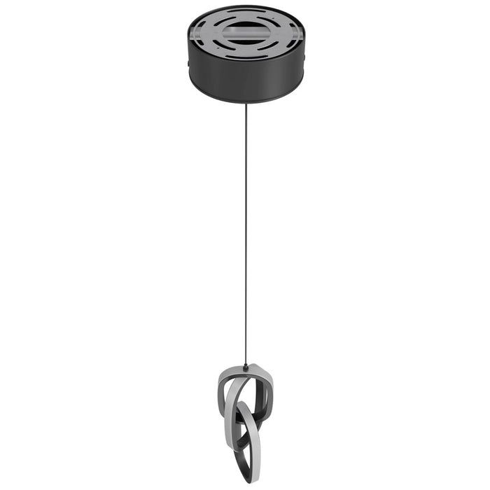 Avenue Lighting Circa LED Light 23" Looping Pendant, Black
