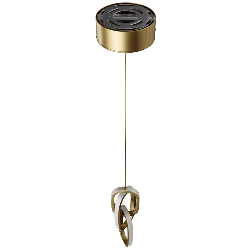 Avenue Lighting Circa LED Light 23" Looping Pendant, Gold - HF5021-GL