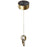 Avenue Lighting Circa LED Light 23" Looping Pendant, Gold