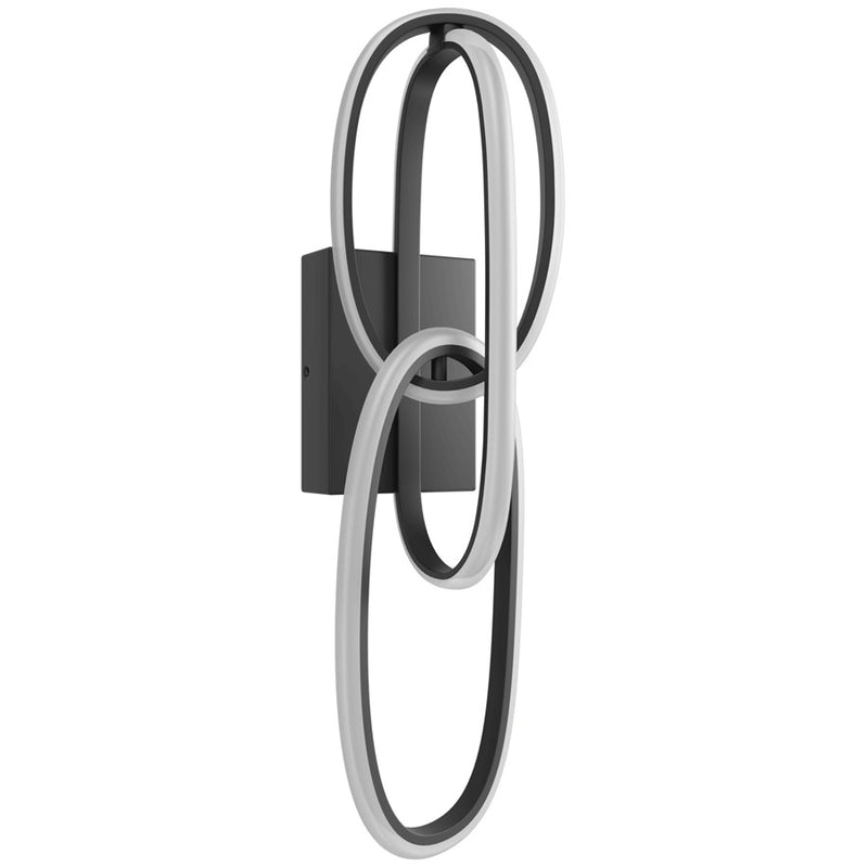 Avenue Lighting Circa LED Integrated LED Light 22" Sconce, Black - HF5022-BK