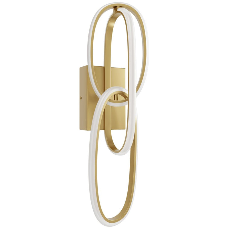 Avenue Lighting Circa LED Integrated LED Light 22" Wall Sconce, Gold - HF5022-GL