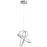 Avenue Lighting Circa LED Light 23" Orbital Looping Pendant, Chrome - HF5023-CH