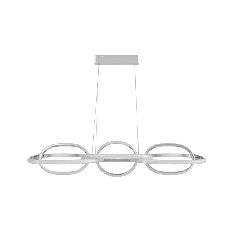 Avenue Lighting Circa LED Integrated LED Light 21" Pendant, Chrome