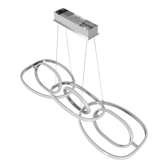 Avenue Lighting Circa LED Integrated LED Light 21" Pendant, Chrome