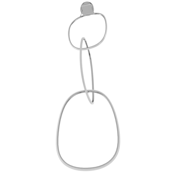 Avenue Lighting Circa LED Integrated LED Light 124" Pendant, Chrome