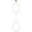 Avenue Lighting Circa Led Integrated LED Light 124" Pendant, Gold - HF5026-GL