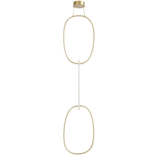 Avenue Lighting Circa Led Integrated LED Light 124" Pendant, Gold - HF5026-GL