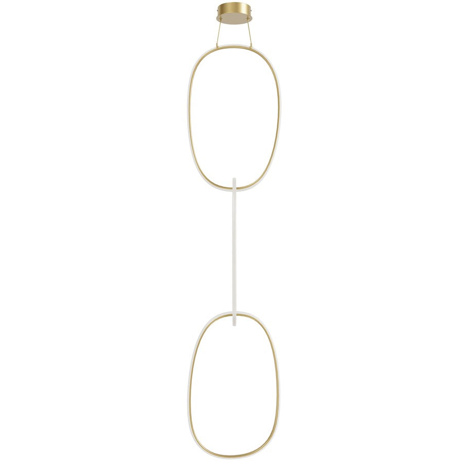 Avenue Lighting Circa Led Integrated LED Light 124" Pendant, Gold - HF5026-GL
