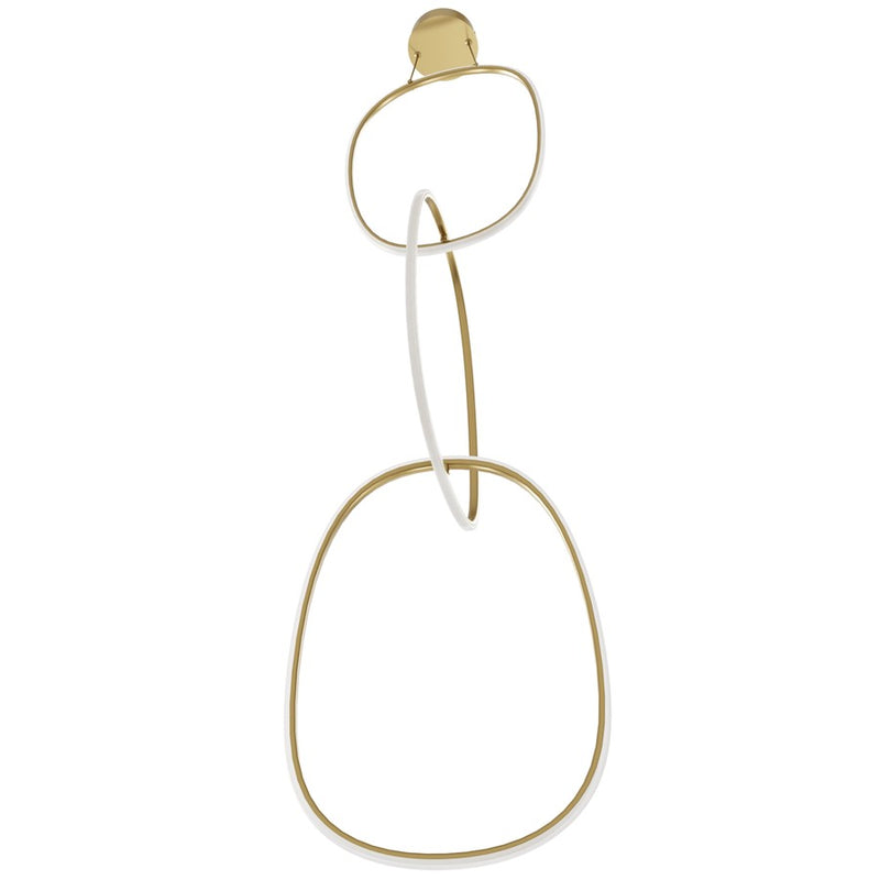 Avenue Lighting Circa Led Integrated LED Light 124" Pendant, Gold - HF5026-GL