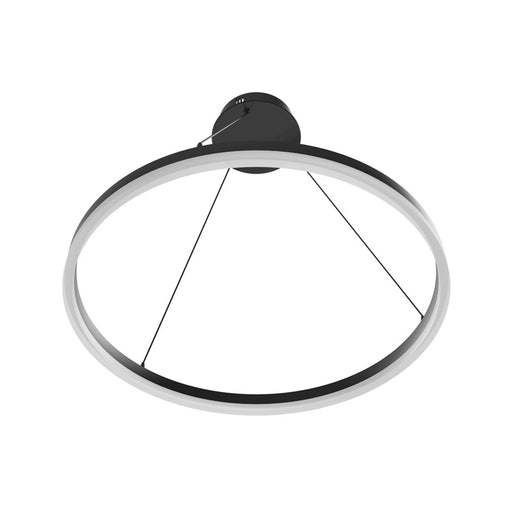 Avenue Lighting Circa LED 24" LED Ring Pendant, Black