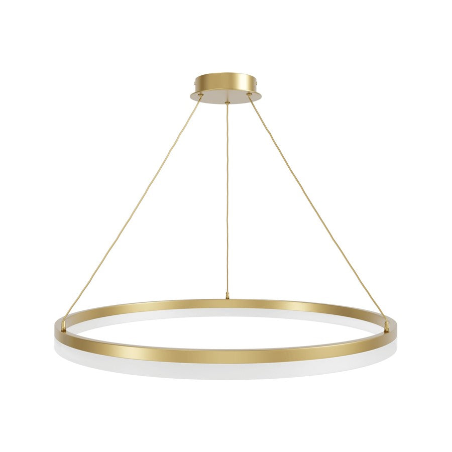 Avenue Lighting Circa LED 31" LED Ring Pendant, Gold - HF5028-GL