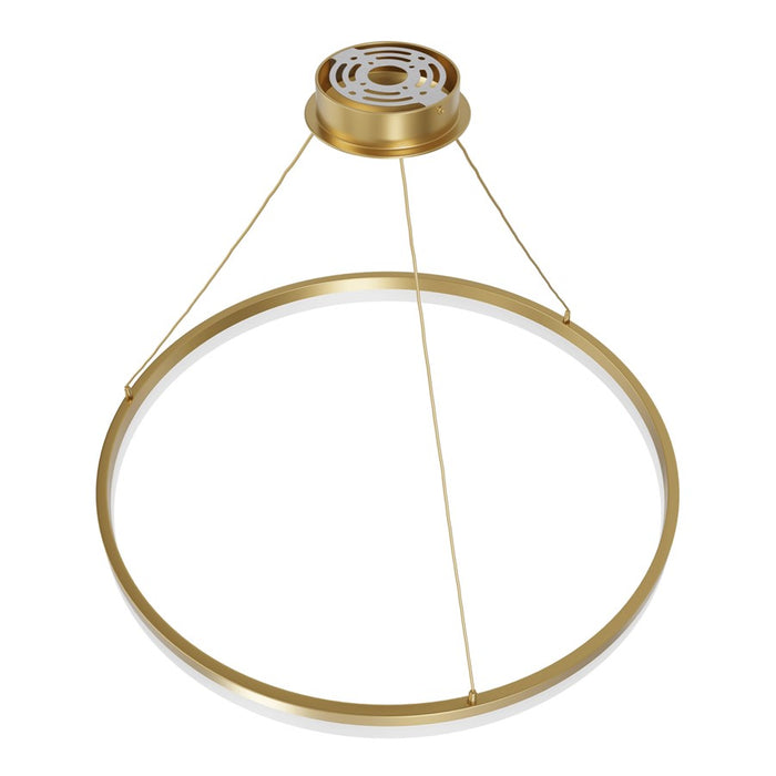 Avenue Lighting Circa LED 31" LED Ring Pendant, Gold