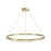 Avenue Lighting Circa LED 39" LED Ring Pendant, Gold - HF5029-GL
