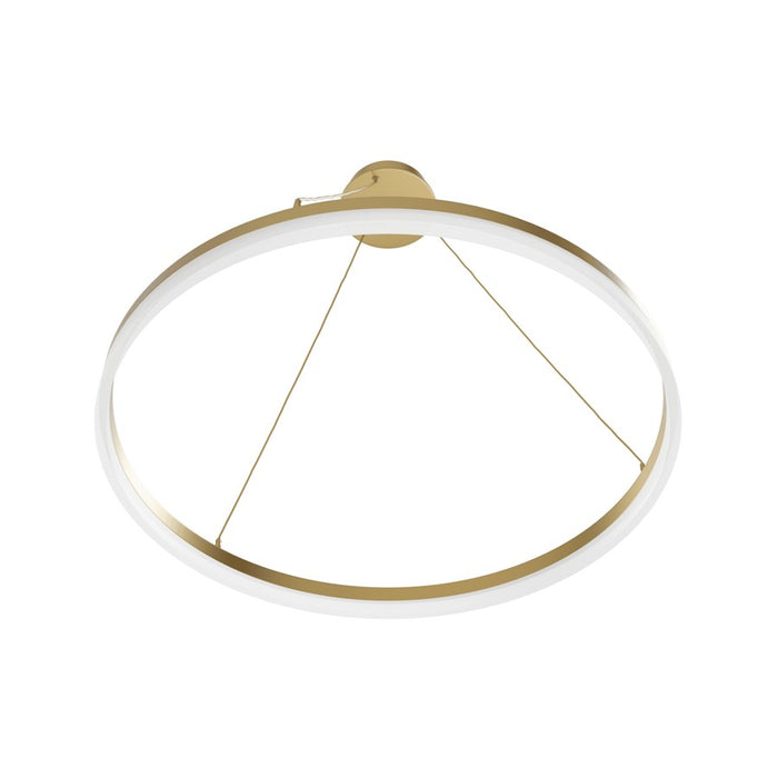 Avenue Lighting Circa LED 39" LED Ring Pendant, Gold