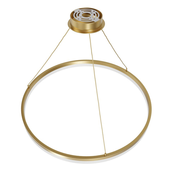 Avenue Lighting Circa LED 39" LED Ring Pendant, Gold