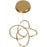 Avenue Lighting Windsor 1 Light 10" Pendant, Golden Bronze