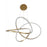 Avenue Lighting Windsor 1 Light 10" Pendant, Golden Bronze
