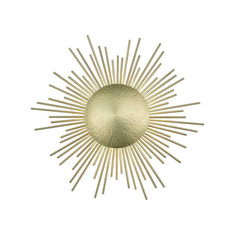 Avenue Lighting Marquee St. 3Lt 22" Wall Sconce, Hammered Brass