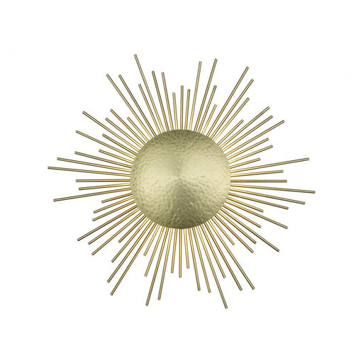 Avenue Lighting Marquee St. 3Lt 22" Wall Sconce, Hammered Brass - HF5099-HBB