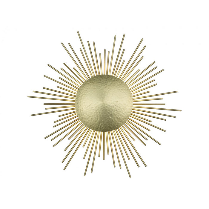 Avenue Lighting Marquee St. 3Lt 22" Wall Sconce, Hammered Brass - HF5099-HBB