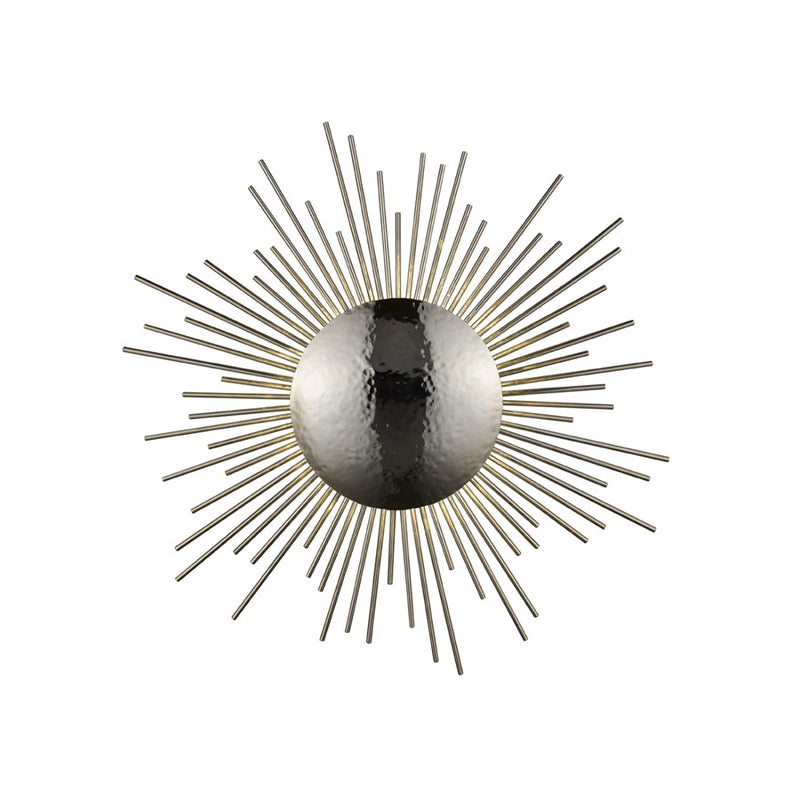 Avenue Lighting Marquee St. 3Lt 22" Wall Sconce, Hammered Nickel