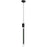 Avenue Lighting Alpine 1 Light 23" Pendant, Black Jade Glass - HF5401-BLK-JAD