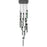 Avenue Lighting Alpine 15Lt 180" Pendant, Black, Black Jade - HF5415-BLK-JAD