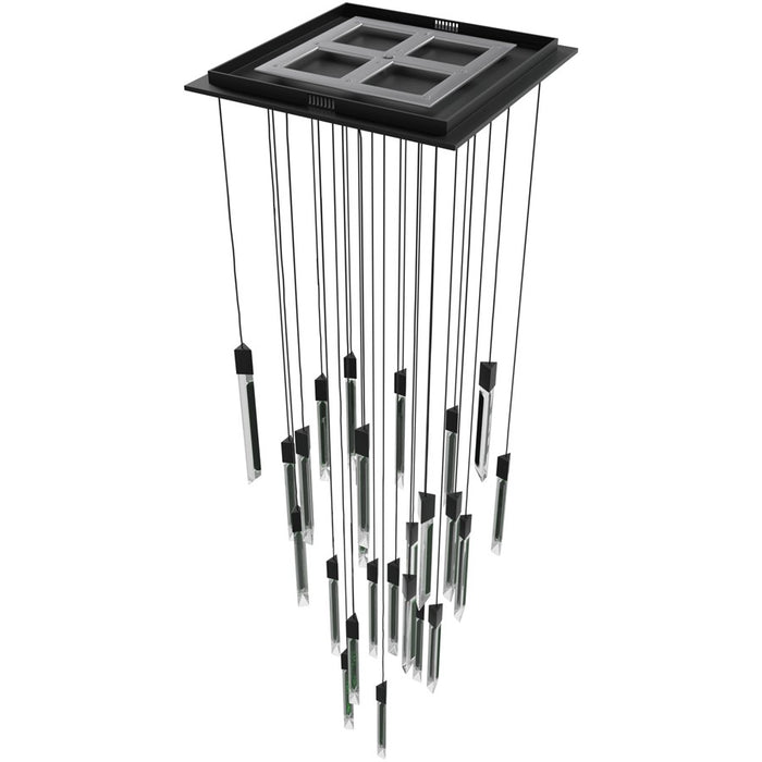 Avenue Lighting Alpine 31Lt 180" Pendant, Black Jade