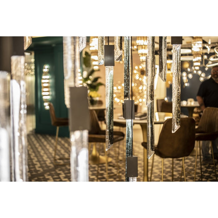 Avenue Lighting Alpine 31Lt 180" Pendant, Black Jade