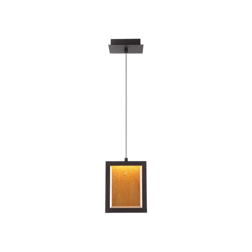 Avenue Lighting Brentwood LED 9" Rectagular Pendant, Bronze/Text - HF6014-DBZ