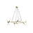 Avenue Lighting Manhattan Ave. 20 Light 11" Chandelier, Brass - HF6016-BB