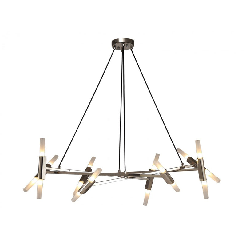 Avenue Lighting Manhattan Ave. 16Lt 11" Chandelier, Polished Nickel - HF6016-PN