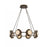 Avenue Mayfair 8-Light 31.5"W Round Chandelier, Brass/Alabaster - AEHF7008-AB