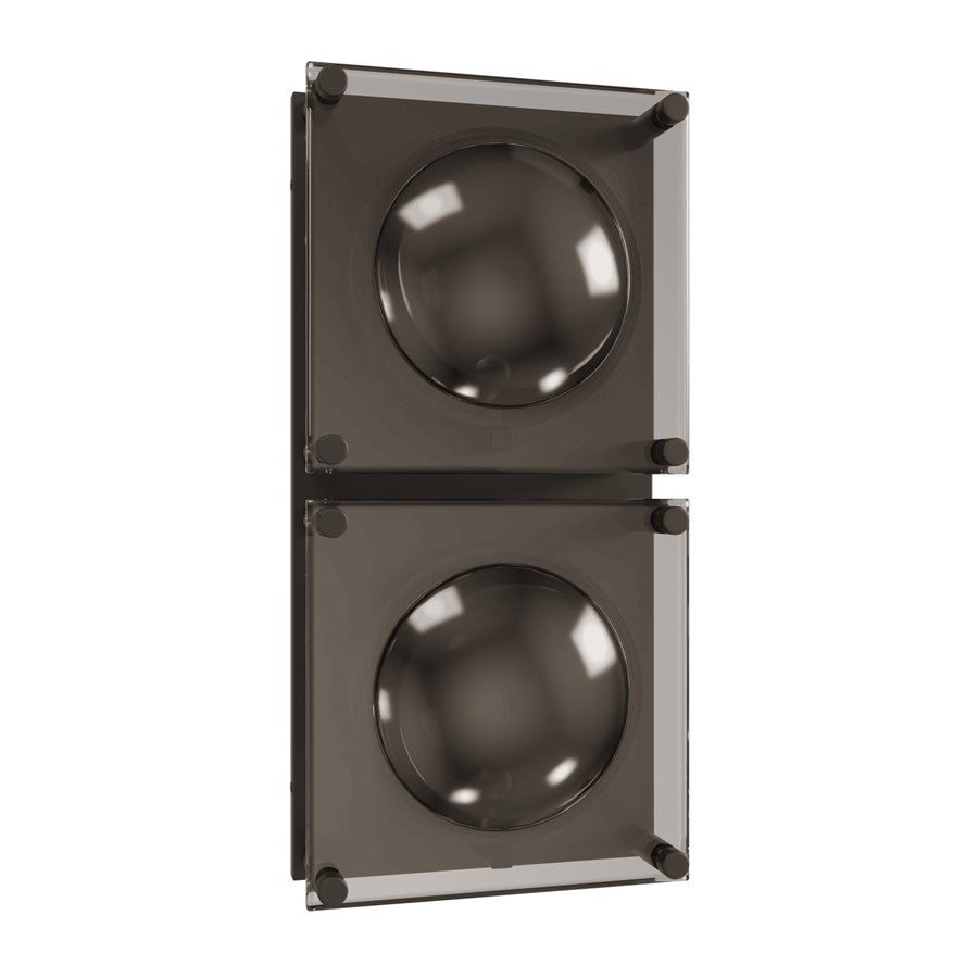 Avenue Lighting Peninisula 2 Light 17" Wall Sconce, Matte Black - HF7102-BK