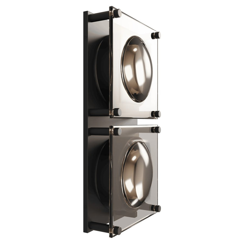 Avenue Lighting Peninisula 2 Light 17" Wall Sconce, Matte Black - HF7102-BK