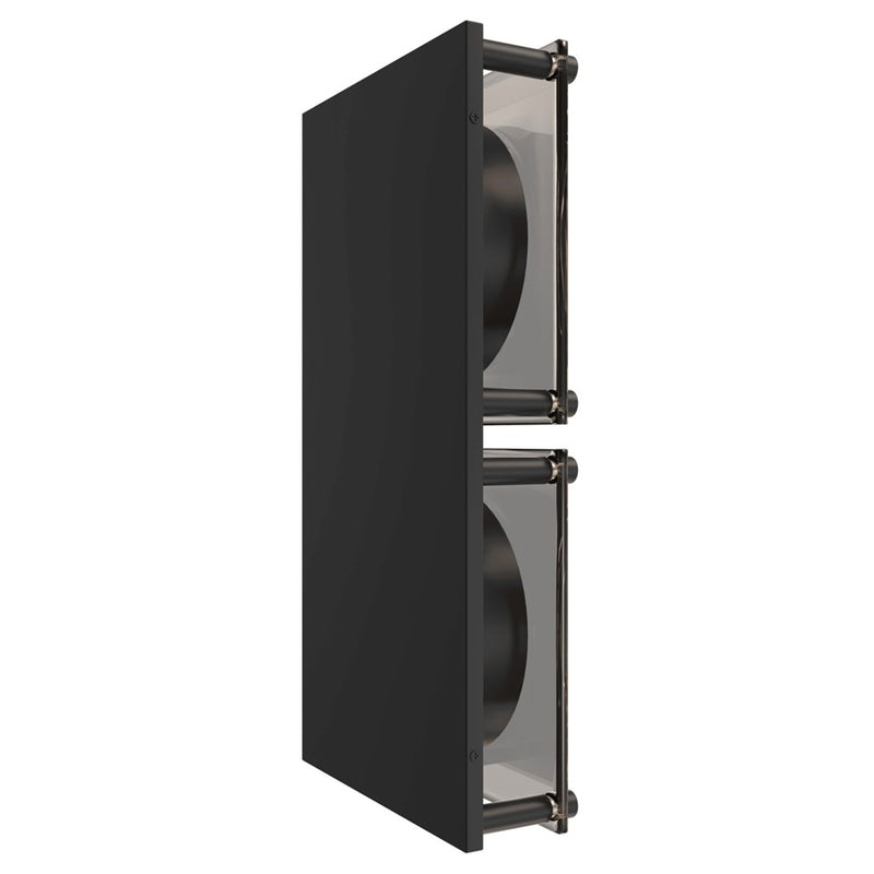Avenue Lighting Peninisula 2 Light 17" Wall Sconce, Matte Black - HF7102-BK