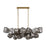 Avenue Lighting Rockefeller 49"W Multi-Light Chandelier, Brass