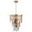 Avenue Lighting Paramount 29"W Pendant, Aged Brass