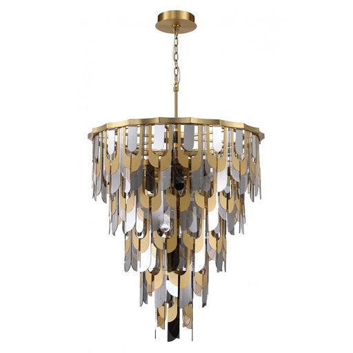 Avenue Lighting Paramount 46"W Pendant, Aged Brass